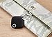 Traknology Bluetooth Tracker With Keychain In A Leather Pouch | Compact Finder Device With Anti-Lost Alarm | For Phone, Keys, Pets, Car, Wallet, Purse, Selfies & More | Protect Belongings & Save Time