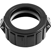 2" Spa Hot Tub Heater Split Nut Unions with Screws &amp; Heater Gasket | Split Nut Replacement for Hot Tub and Spa 2-inch Heater Assemblies, Not Suitable for Inflatable Hot Tubs