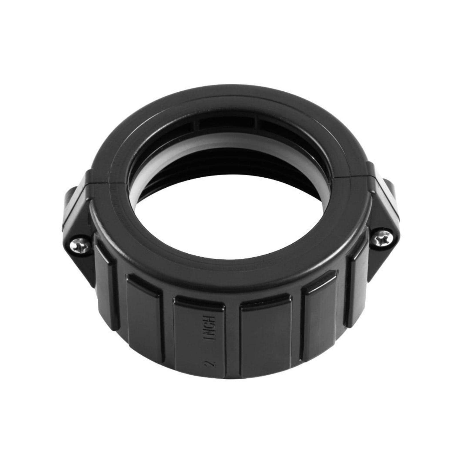 Photo 1 of 2" Spa Hot Tub Heater Split Nut Unions with Screws & Heater Gasket, Split Nut Replacement for Hot Tub and Spa 2-inch Heater Assemblies (Not Suitable for Inflatable Hot Tubs)