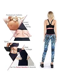 XRUSH Waist Trimmer Belt,Waist Trainer Adjustable Weight Loss Belt for Women and Men Stomach Fat Burner with Low Back and Lumbar Support with Sauna Suit Effect for Workout Weight Lifting Yoga