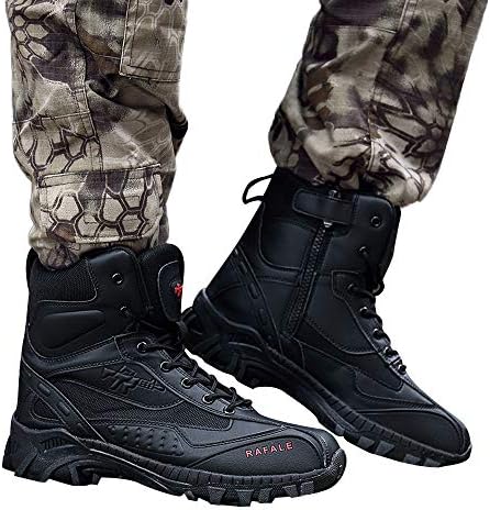 Men Military Boot Tactical Desert Combat Ankle Boat Army Work Shoes Combat Boots