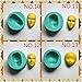 Doll Face Silicone Baking Mold Sugar Fondant Chocolate Baking Cake Decorations Mould Bakeware Mold For Cupcake Chocolate Jelly Pudding Dessert Candy (13#)