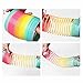 POPLAY Beautiful Rainbow Magic Spring Slinky Assorted Spring Slinky Toy
