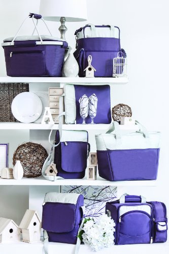 Picnic Time 'Barossa' Insulated Wine Tote with Wine Accessories for Two, Aviano Collection