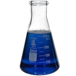 Glass Erlenmeyer Flask Set - 3 Sizes - 50, 150 and