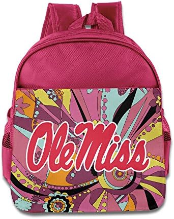 Kindgarten Kids Ole Miss Rebels Logo School Backpack Bag