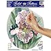 Toilet Tattoos, Toilet Seat Cover Decal, Watercolor Iris, Size Round/standard