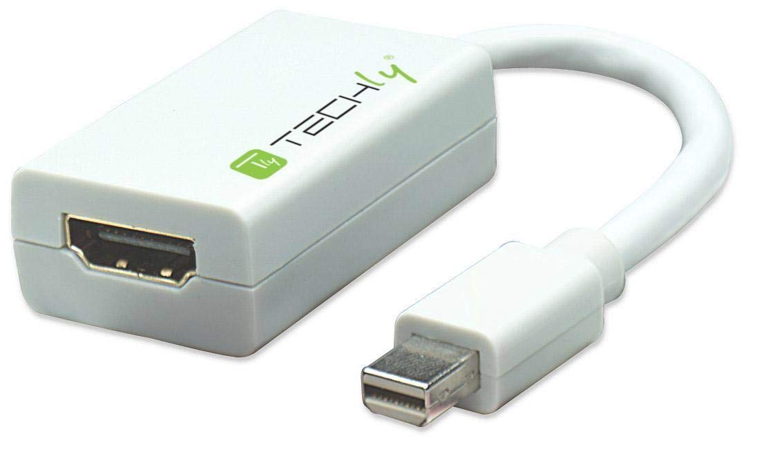 Techly Mini DisplayPort Adapter (Thunderbolt) 1.1/HDMI 15 cm White (IADAP MDP mdp-hdmif)