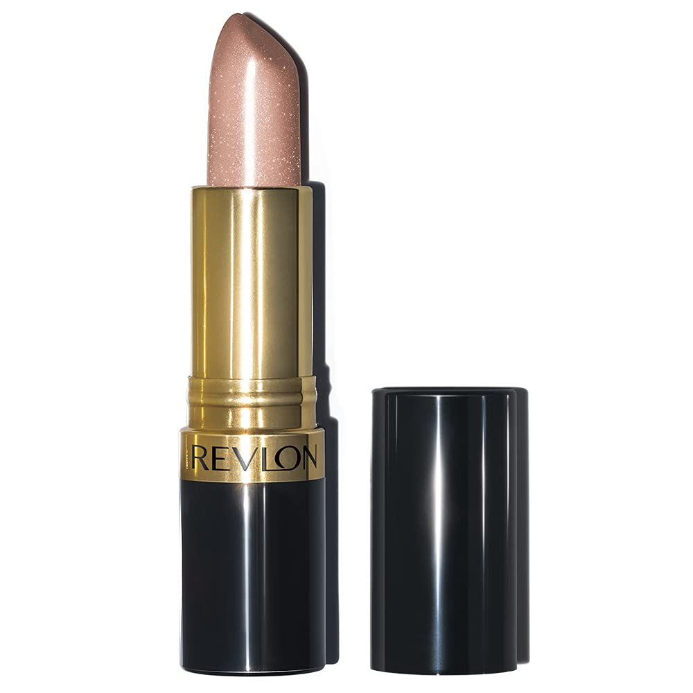 Revlon Super Lustrous Lipstick, High Impact Lipcolour with Moisturising Creamy Formula, Infused with Vitamin E and Avocado Oil in Pink Pearl, Sky Line Pink (025)