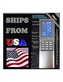 Universal AC Remote Control (SILVER GREY) For Mini-split ductless air conditioners replacing most models of CARRIER CHIGO ELECTROLUX FUJITSU GOLDSTAR HAIER HITACHI HYUNDAI LG MCQUAY MIDEA MITSUBISHI PANASONIC PHILCO SAMSUNG SANYO SHARP TADIRAN TOSHIBA TRANE WHIRLPOOL UNI-AIR YORK (SILVER GREY COLOR)