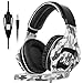 PS4 Xbox One Gaming Headset, SADES 810 PC Gaming Headphone 3.5mm Jack Stereo Sound Over-ear Headphone with Microphone Volume Control