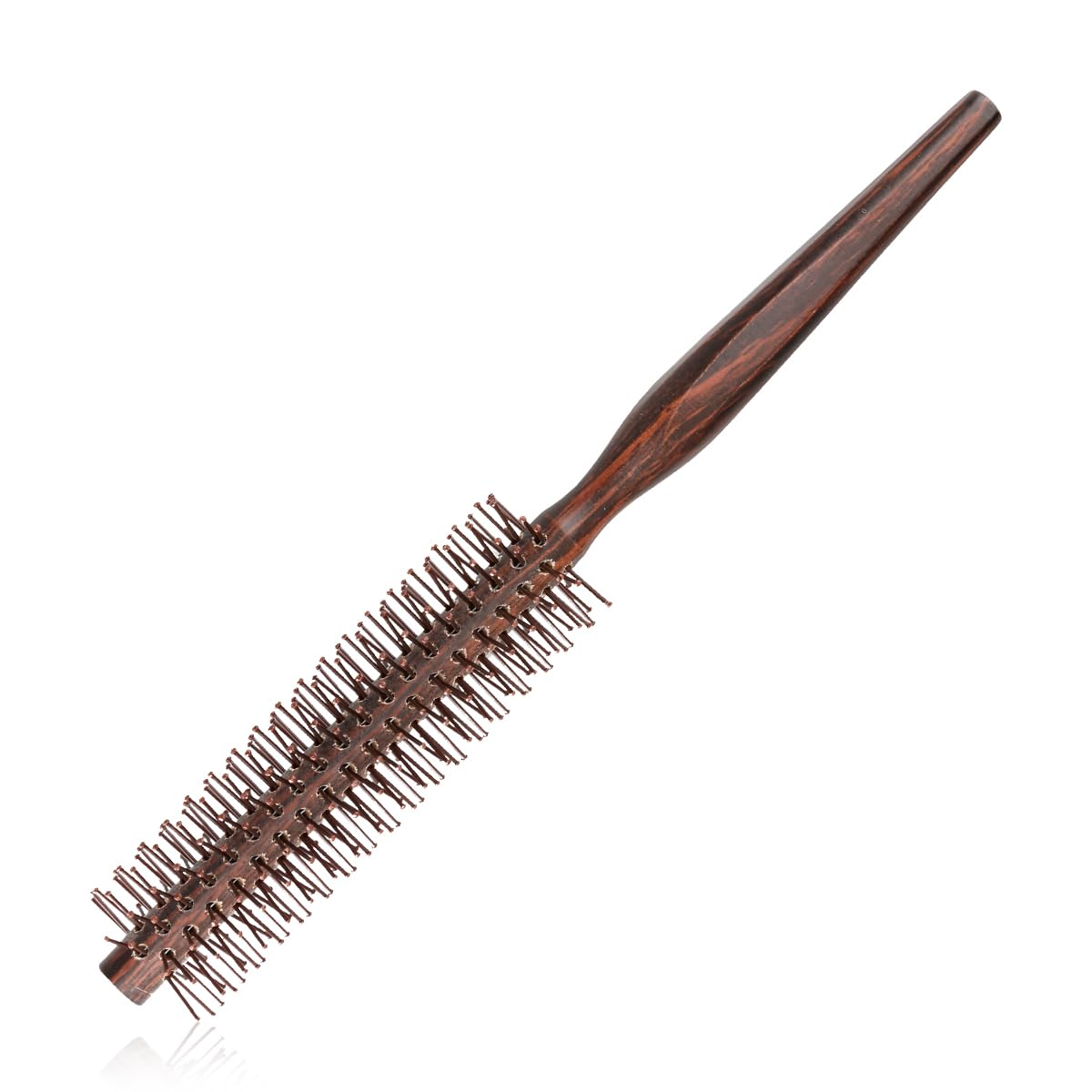 GLADFRESIT Curl Comb Round Hair Brush Bangs Curling Brush Dryer Hairbrush for Salon Barber Long Medium Short Hair