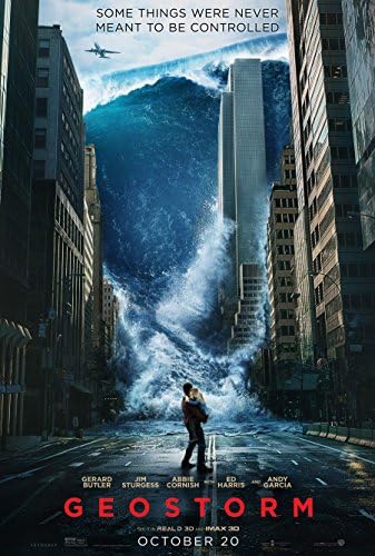 Geostorm Movie Poster Limited Print Photo Gerard Butler, Jim Sturgess Size 11x17 #1