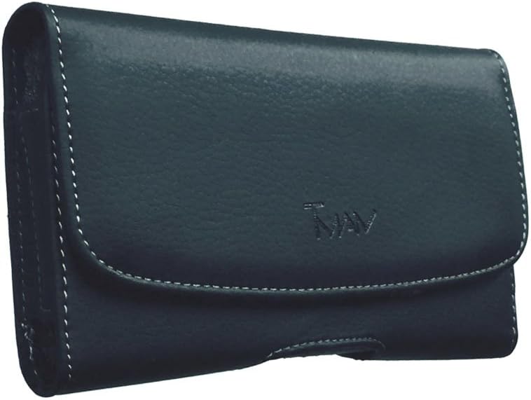 TMAN Leather holster carry pouch case for Huawei Mate 8 (fits the phone itself or phone with skinny skin case)