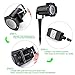 Magicfly Halloween Projector Lights, Rotating Projection Led Lights Snowflake Spotlight, 10PCS Pattern Lens Xmas Led Projector Light Show Multicolor Landscape Lights Waterproof for Wall Party, Multi