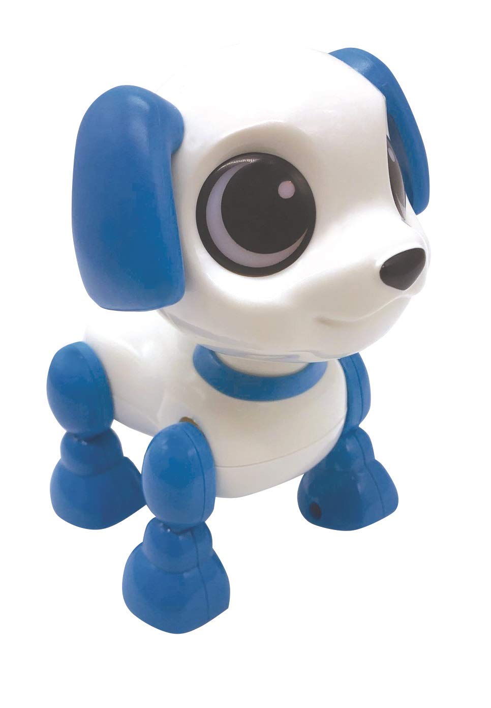 LEXiBOOK Power Puppy - Mini - My Little Robot Dog - Robot Dog with Sounds, Music, Light Effects, Voice Repeat and Sound Reaction, Toy for Boys and Girls - ROB02DOG