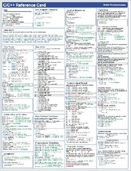 C/C++ Reference Card: Greg Book: 9781411606838: Amazon.com: Books