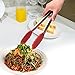 Premium Stainless Steel Kitchen Tongs With Silicone Tips For Cooking, Barbecue and Grill 3 Set 7- 9- 12 Inch