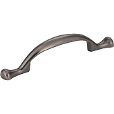 Elements Merryville 3" Center-to-Center Bar Pull, Brushed Pewter