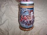 Budweiser Holiday Stein 1998