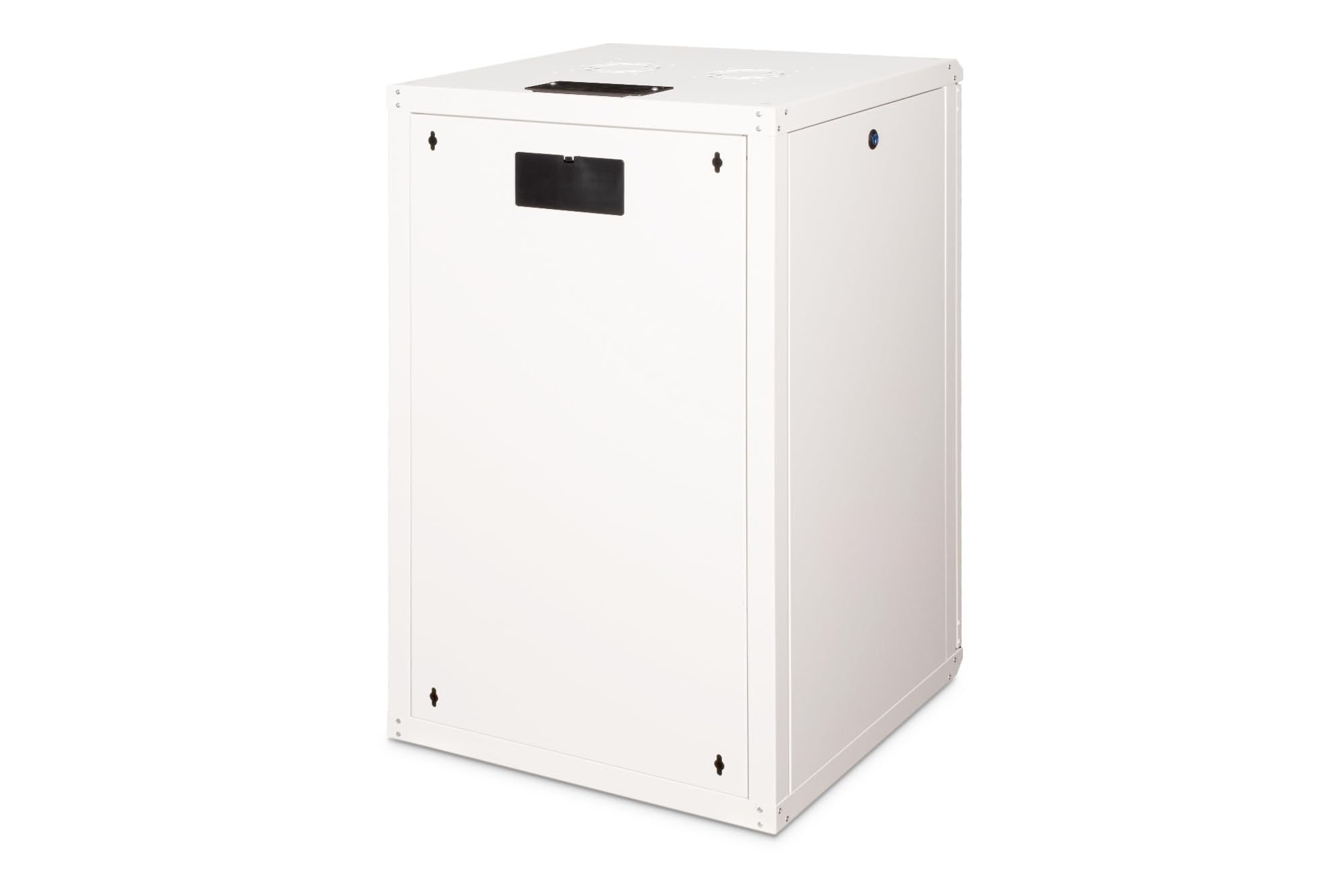 DIGITUS Netzwerk-Schrank 19 zoll 20 HE - Wandmontage - 600 mm Tiefe - Traglast 100 kg - Unique Serie - Glastür - Grau 2