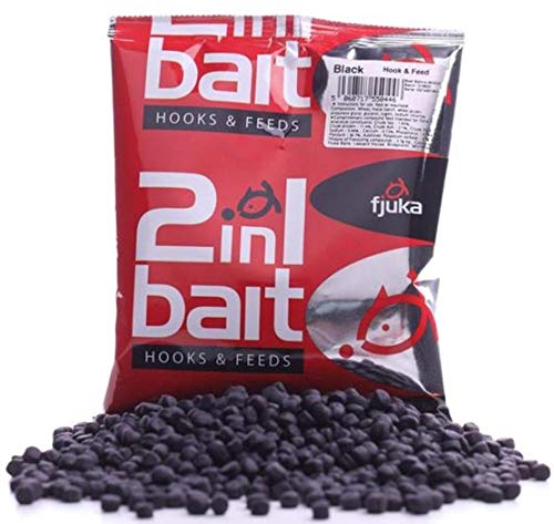 Appât 2 En 1 Fjuka Noir. Le Pellet Doux Est Un Hookbait….