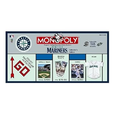 モノポリー　シアトル・マリナーズ　英語版 Seattle Mariners Collectors Edisyon monopole Haiti | Ubuy