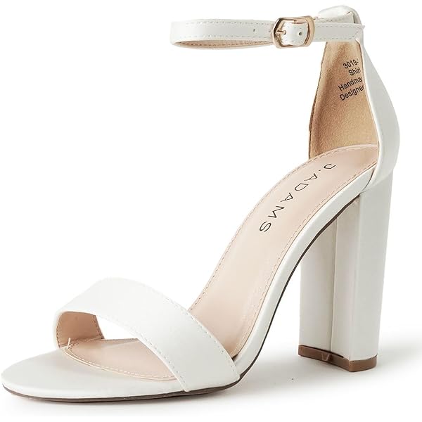 YWXYMGE Pearl Bridal Sandals – Open Toe Wedding Shoes With 3-Inch Block Heel, Ankle Strap & Beaded Design For Bride - View #7