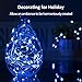 Abtong Led String Lights Battery Powered, 13 Colors Battery Fairy Lights with Remote Waterproof Firefly Twinkle Lights Sliver Cooper Wire Lights for Bedroom,Patio,Outdoor Garden, 5M/16.4ft