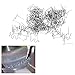 Keenso 0.8mm Stainless Steel Welding Staples, 100pcs, 3 Types - 'V', 'S', 'U' - Auto Bumper Repair