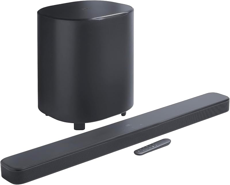 Bar 500 MK2, Barre de Son Bluetooth 5.1 Canaux pour TV, Noir