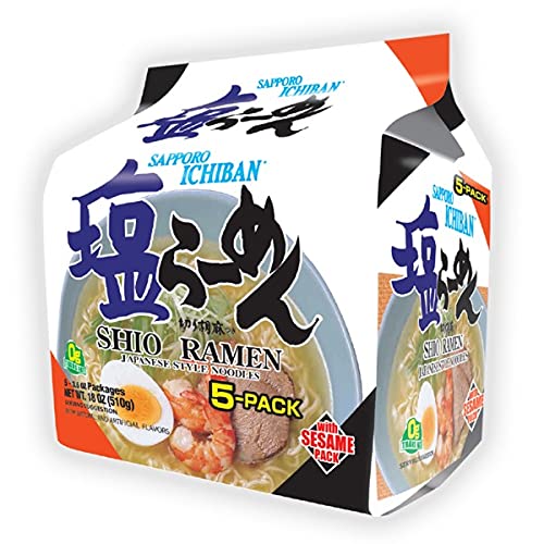 Sapporo Ichiban Ramen Noodles Classic Variety Pack Series, Shoyu (Soy