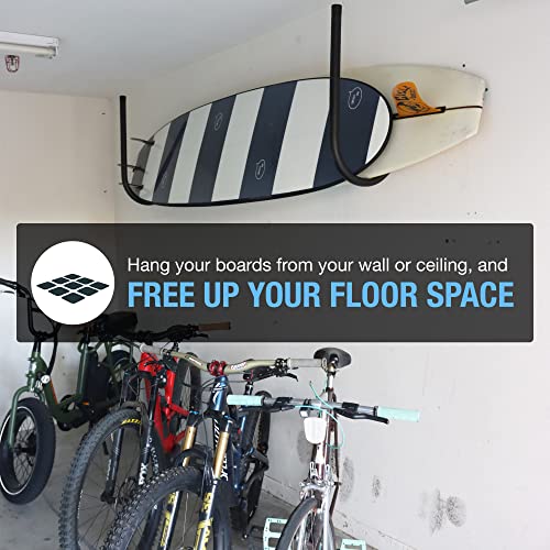 Ho Stevie! Ceiling/Wall Racks for Surfboards and SUP Boards 75lb Max