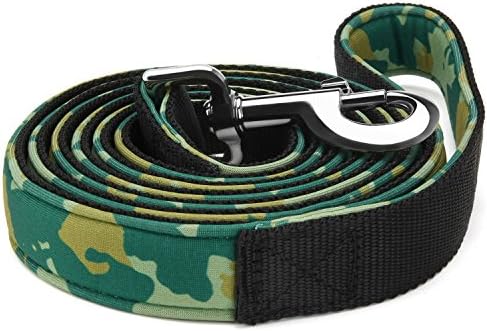 Dog Leash Itery Durable Camo Leash for Outdoor Dog Pet Run Walking Camouflage Pattern 6ft Nylon Lease Pet Supplies for Small Medium Large Dog