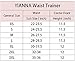 YIANNA Latex Waist Trainer for Women Tummy Control Zipper Underbust Corset Cincher Hourglass Body Shaper