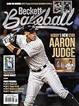 Beckett Baseball Monthly Price Guide Card Value Magazine Aug 2017 Aaron Judge