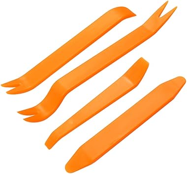 Mila Amaz Auto Trim Removal Tool Set Plastic Pry Tool For Dashboard Removal Door Panel Audio Refit 2 Set 8pcs Amazon Co Uk Car Motorbike