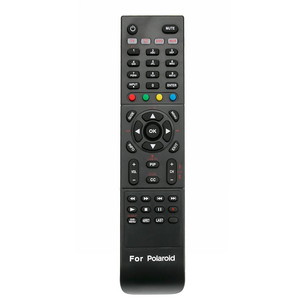 Amazon.com: Replacement TV Remote Control Controller for Polaroid TV  FLM-4034B FLM-4234BH TDA-03211C: Home Audio & Theater