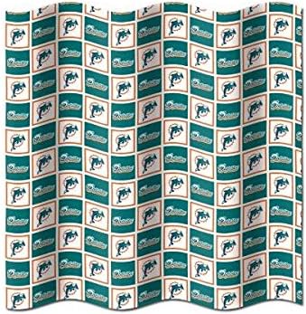 Amazon Com Northwest Miami Dolphins Nfl Fabric Shower Curtain