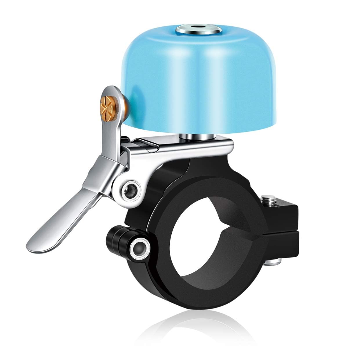 Greallthy Bike Bell, Bike Bells Adults Kids, Full-Metal Bike Bell for 22.2-31.8mm Bicycle Handlebars, 80DB Bicycle Bell, Bicycle Bell 7 Colors. โ image 1