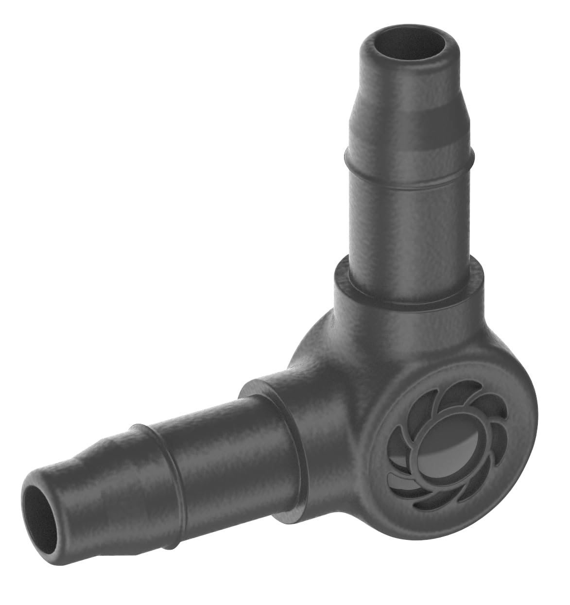 Gardena Micro-Drip-System L-Piece 4.6 mm (3/16 inch): Change Direction of Supply Pipes and Irrigation Lines by 90 Degrees, Kink-Free Installation, Easy & Flexible Connection Technology (13212-20)