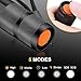 Ultra-Bright Flashlights, 2000 Lumens XML-T6 LED Tactical Flashlight, Zoomable Adjustable Focus, IP65 Water-Resistant, Portable, 5 Light Modes for Indoor and Outdoor,Camping,Emergency,Hiking (2 Pack)