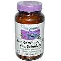 Bluebonnet Nutrition, Beta Carotene, C, E Plus Selenium, 120 Veggie Caps