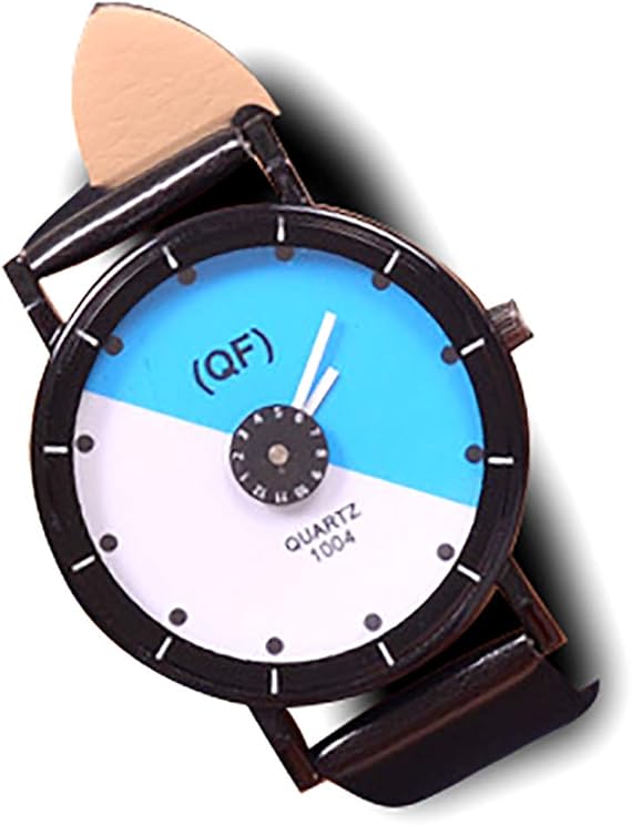 Amazon Zoooom カラフル ツートーン クラシック デザイン 文字盤 アナログ ウォッチ 腕 時計 ファッション アクセサリー おもしろ カジュアル メンズ レディース 男性 女性 男 女 兼 用 ホワイト ブルー Zm Watch2 685 Whbl メンズ腕時計 腕時計 通販