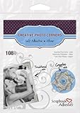 Scrapbook Adhesives by 3L Self-Adhesive Paper Photo Corners, Silver, 108-Pack