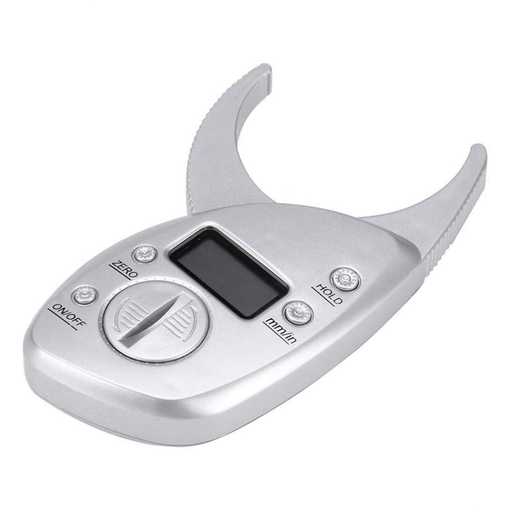 Pink Body Fat Monitors Portable Digital Skinfold Measurement