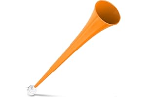 Collapsible Stadium 24 Inch Vuvuzela Plastic Trumpet Horn Blow Horn Noisemakers Loud Sound Soccer Horns Cheer for Boating & S