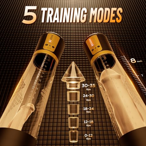 Pump Penile Vacuum, 4X Suction & Pumping Training Device, Bigger & Harder photo 10