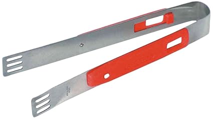 Crystal Stainless Steel Serving Tong, Multicolour