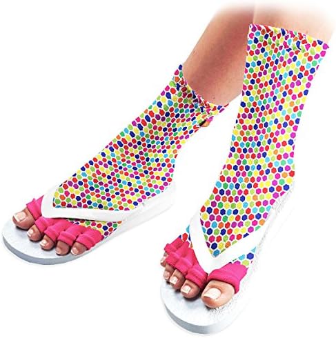 Pedisavers Toe Separator Pedicure Socks, Super Deluxe